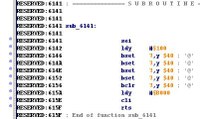 Reverse Engineering der Digifant I mit IDA Pro